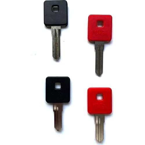 Motorcycle Black Blank Key Uncut Blade For Harley Sportster XL883 883C 883N 883L 883R XL1200 1200C 1200R 1200N 1200L Forty Eight