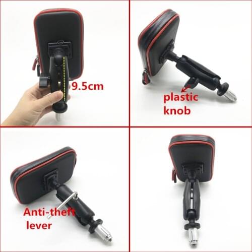 Bicycle Motorcycle Phone Holder telephone Support For YAMAHA YZF R1 2002-2017 R6 2006-2017 Bike Holder Waterproof Cover