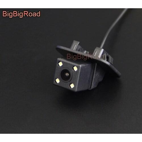 BigBigRoad Car Rear View Backup CCD Camera Night Vision parking camera For Mazda CX-3 CX 3 2014 2015 2016 2017 2018