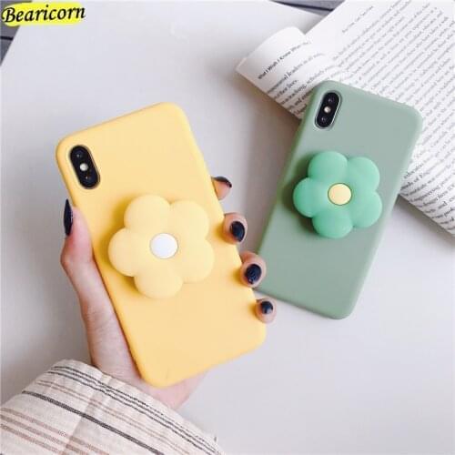 Candy Case Expanding Phone Holder Soft Cover For Huawei Mate 40 30 20 10 Lite 30E 40E Nova 3 3i 5T 6 7 8 SE Pro Plus 7i 5G Cases