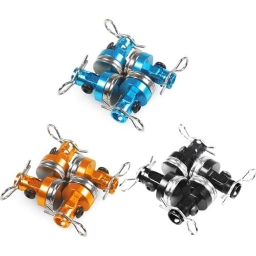 B2EB 4pcs/set RC Car Body Pillar Magnetic Invisible Fixed Mount with Clip for HSP D90