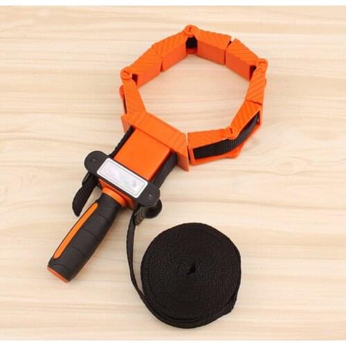 Multifunction Belt Clamping Tools Woodworking Quick Adjustable Band Clamp Polygonal Clip 90 Degrees