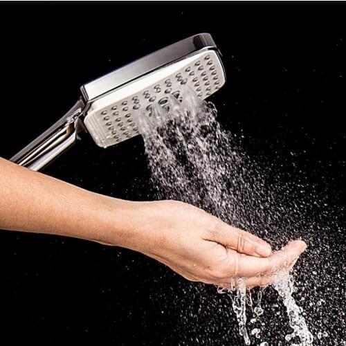 Bathroom Shower Adjustable Jetting Shower Head High Pressure Handheld Adjustable 6 Modes SPA Shower Bath Head Bathroom Accessor