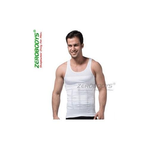 Slim n lift Body Shaper Firm Shaping fat burning Slim Shaping Bodysuit Incredible Mens Lift Vest body building undershirt