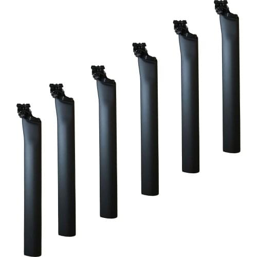 380mm Length Carbon Seatpost Full Black FASTERWAY New Seat Post For All Chinese XR4 Carbon Fiber Road Bike Frame For Bike Parts
