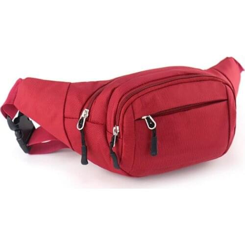 2020 Men/Women Casual Waist Pack Waterproof Fanny Pack Fashion Bum Bag Travel Money Pouch Chest Bags