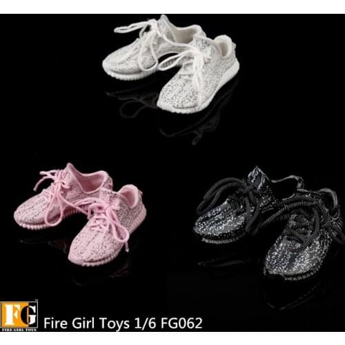 Fire Girl Toys 1:6 FG062 Female Soldier Doll Hollow Casual Shoes Sneakers In stock 12-inch female dolls are available