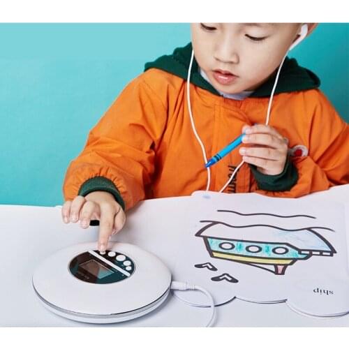 Portable CD Player, for Adults Students Kids Personal Compact Disc CD Player with Headphones Jack, Walkman with LCD Display