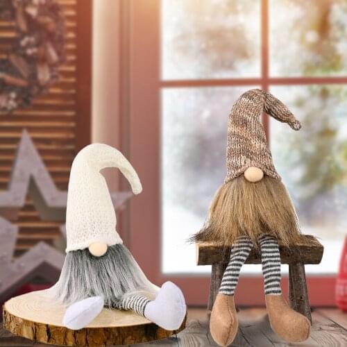 Christmas Faceless Long Legged Doll Home Decoration Desktop Ornaments New Products For Halloween