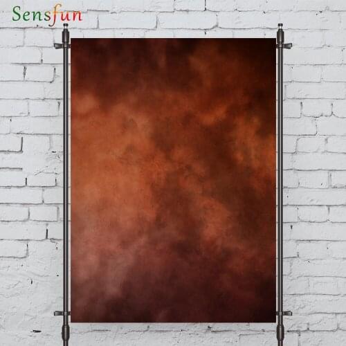 LEVOO Photographic Background Orange Nebula Creative Dust Floating Backdrop Photocall Photobooth Studio Shoot Fabric