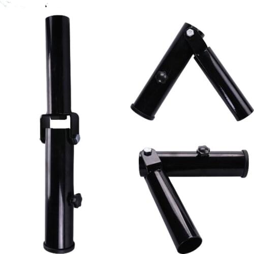 Fitness Barbell T-Bar Row Plate With Tighten Knob Home Gym Post Insert Landmines Squat Deadlift Core Strength Trainer Equipment