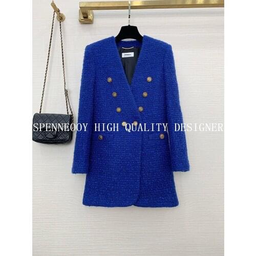 Spenneooy Women's Tweed Coats