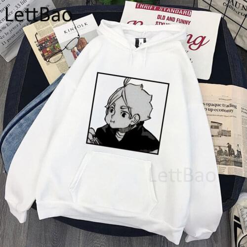 Sugawara Koushi Karasuno Crows Harajuku Hoodies Unisex Men Hoodies Cool Funny Printed Women Long Sleeve Hoodies Tops Streetwear