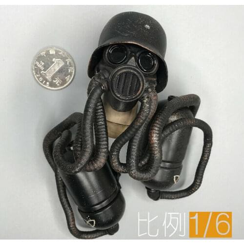 1/6 Scale Trendy Soldier Original Four Nose Head Sculpture Model for 12"