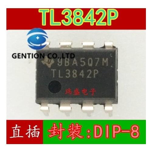10PCS TL3842P DIP-8-3842 low power current operational amplifier in stock 100% new and original