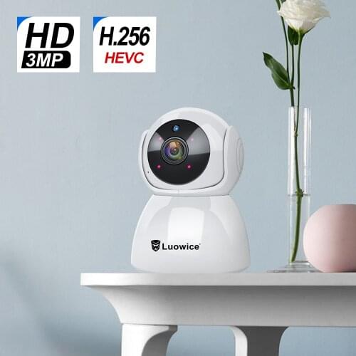 3.0 Megapixels Wireless WiFi Camera Surveillance IP Pet cctv security camera night vision Camera Baby Monitor Indoor camera