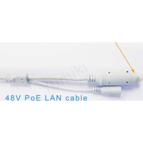 48V poe cable for IP camera