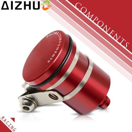 Motorcycle Rear Brake Front Clutch Tank Fluid Reservoir Oil Cup aluminum For Honda Yamaha Kawasaki Aprilia Ducati Suzuki Triumph