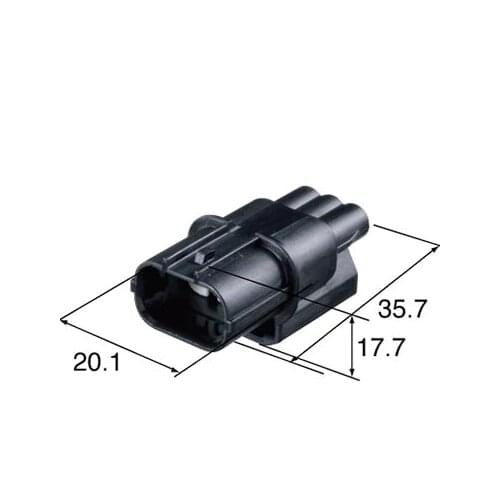 Free shipping 20/50/100 pcs/lots For sumitomo 3 pin HX .040 male waterproof automotive connector 6188-4739