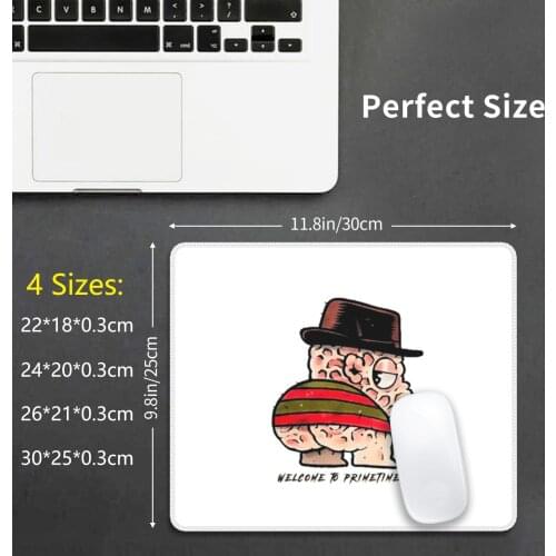 Welcome To Primetime Killer Creature Mouse Pad DIY Print Welcome Nightmare Prank Cartoon