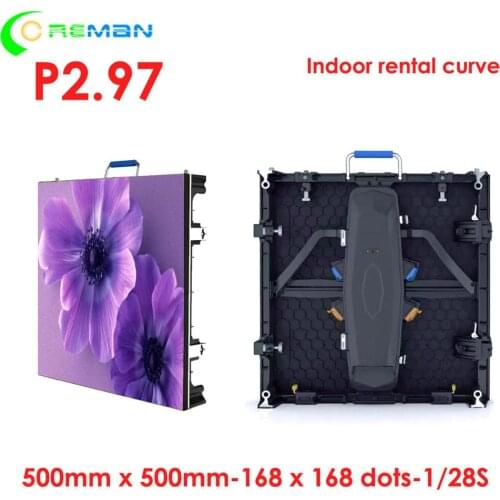 Linsn Novastar control pantalla led interior p2.97 , Low price HD indoor led advertising screen for church wall stage background