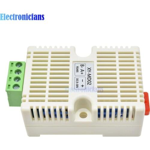SHT20 Sensor Module Temperature and Humidity Transmitter Detection Sensor Module RS485 Signal Analog output Modbus Rtu Protocol