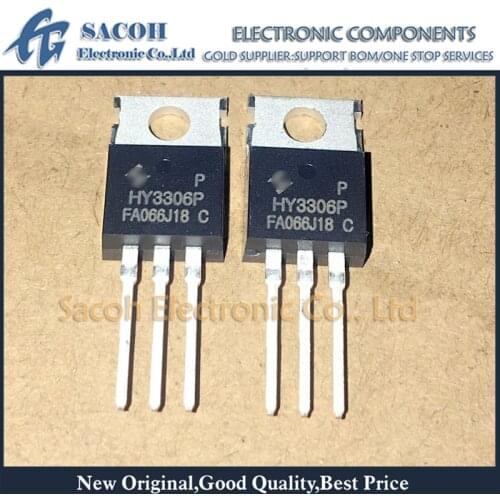 Genuine new orginal 10PCS/Lot HY3306P HY3306 or HY3906P HY3906 or HY4306P HY4306 TO-220 130A 60V High Current Power MOSFET