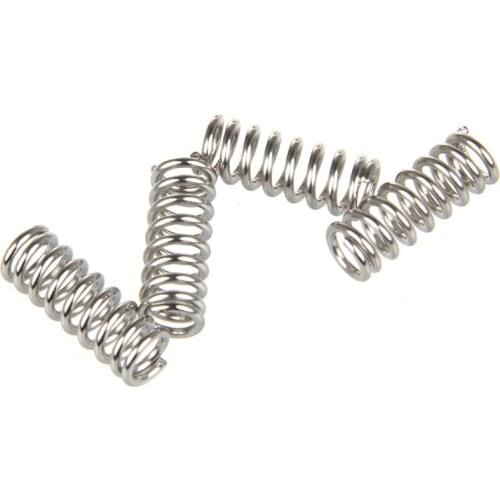 10Pcs/lot 3D Printer Accessory Feeder Spring for Ultimaker Makerbot Wade Extruder Nickel Plating 1.2mm 20 mm