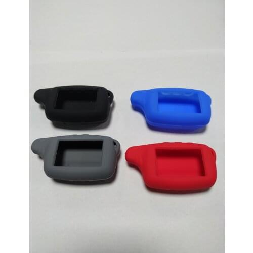 Silicone Case for CENMAX ST-8A Russian LCD remote control for CENMAX ST8A 8A LCD keychain car remote 2-way