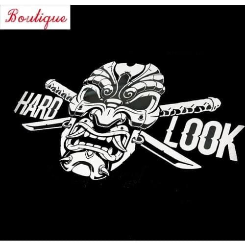 Stickers reflective retro Samurai cover scratches Japanese ninja tough guy drifting car stickers racing van Wall Sticker