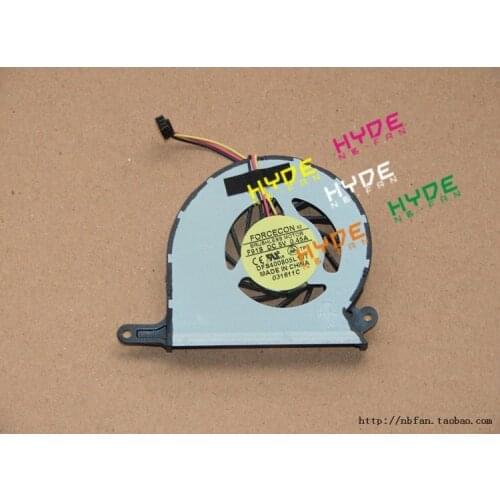 NEW Original FORCECON DFS400805L10T F91S LAPTOP CPU COOLING FAN