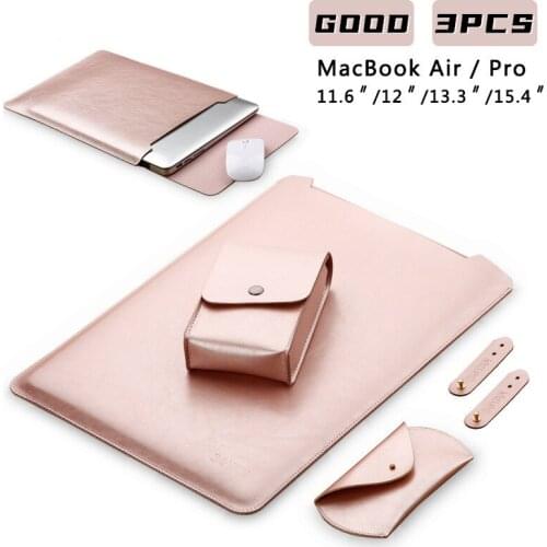 Waterproof Laptop Bag 13 For Macbook Air Case Laptop Sleeve Cover 12/13.3 Inch Computer Case For Apple Laptop Bag Wholesale