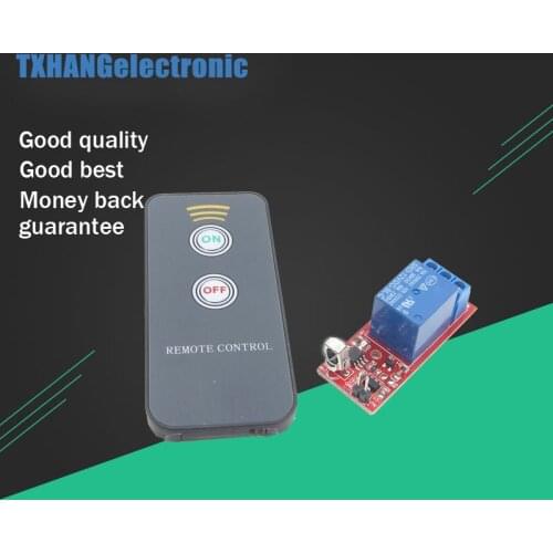 1 Channel Infrared Switch Relay Driving Module Board 12V Remote Controller diy electronics