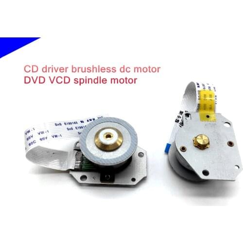 10PCS NEW CD driver brushless DC motor,DVD VCD spindle motor CD-ROM Motor with hall,outer rotor