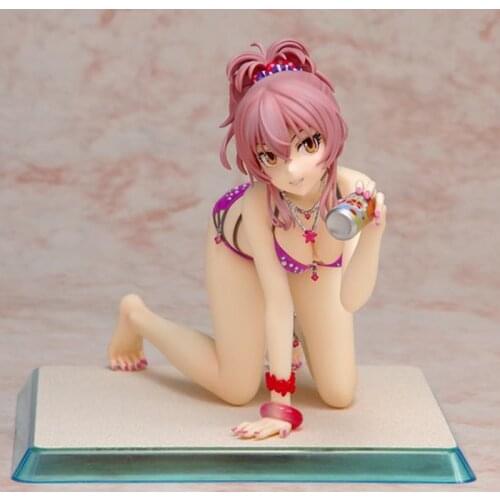 12cm Anime THE IDOLM@STER Cinderella Girls Jougasaki Mika Action Figure PVC 1/8 Sexy Girls Collection Model Dolls Toys for Gifts
