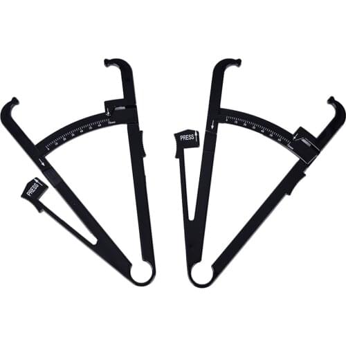 70mm Body Fat Caliper & Mass Measuring Tape Tester Fitness Weight Loss Measuring Body Skinfold Health Care Tools