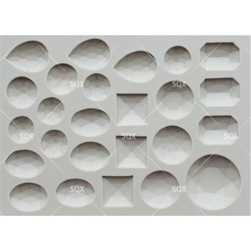 Gem diamond jewelry Cake Baking Molds,Moule Silicone,Cake Decorating Tools Pastry Tools Kitchen AccessoriesSQ16322