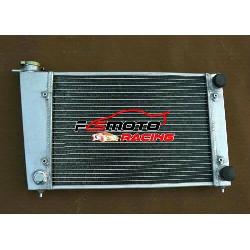 Aluminum Radiator For VW Golf Mk1 1.5 1981-1984 1982 1983 With Air Con MT 81 82 83 84