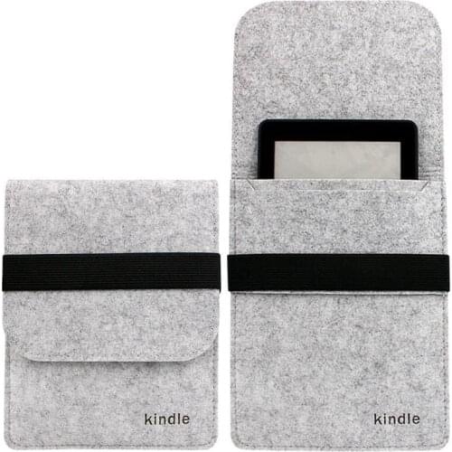 Felt Case For 2018 2019 Kindle 10th Gen Amazon Paperwhite 4 3 2 Bag For Kindle 8th Cover 6 inch eReader Pocketbook Pouch Sleeve