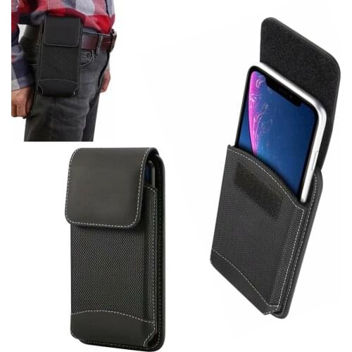 Hook Loop Waist Belt Phone Case Pouch For Xiaomi Mi Max 3 2,For Huawei Honor Note 10,Honor 8X Max,Mate 20 X,Mate 9 10 20 Pro