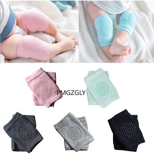 Baby Crawling Anti-Slip Knee Unisex Baby Toddlers Kneepads kids Leg Warmers bruises and scrapes baby knee pads protect
