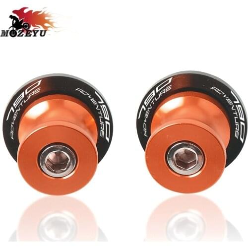 For 790ADVENTURE 790 ADVENTURE R 2019-2020 Motorcycle Accessories CNC Aluminum 10MM Swingarm Spools Slider Stands Screw