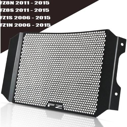 For Yamaha FZ8N FZ8S FZ1S FZ1N FZ8 FZ1 N S FZ 1 8 S N Motorcycle Accessories Radiator Grille Guard Cover Protector 2006 - 2015