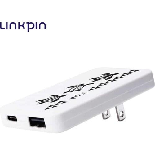 LINKPIN 18W Quick Charge 3.0 Fast Mobile Phone Charger EU Plug Wall USB Charger Adapter for iPhone Samsung Xiaomi Huawei