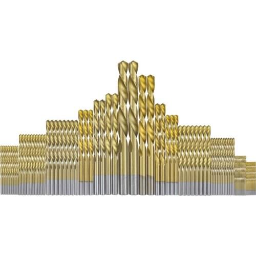 Woodworking Drill Bit Set Hole Cutter Twist Drill Bits Hot Sale Twist Drill Bits 50-99pcs HSS 4241 Material Power Tool Set