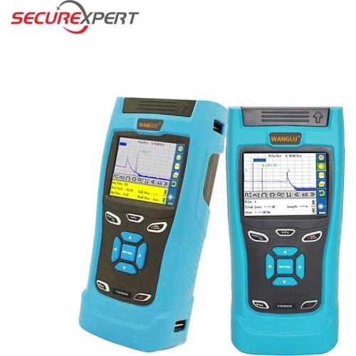Professional CCTV Tester OTDR Optical Time Domain Reflectometer 3.5 inch MIni Monitor 120KM OTDR Tester Fiber Optic Tester CCTV