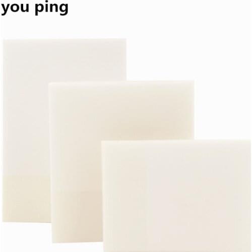 Transparent Sticky Notes 50 sheets S M L Size Memo Pad Bookmark Marker Memo Sticker Paper Office School Supplies