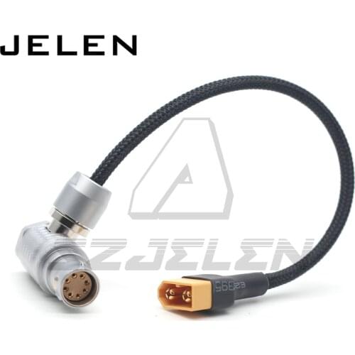 XT60 male to 8pin for ARRI ALEXA mini/ AMIRA camera power cable