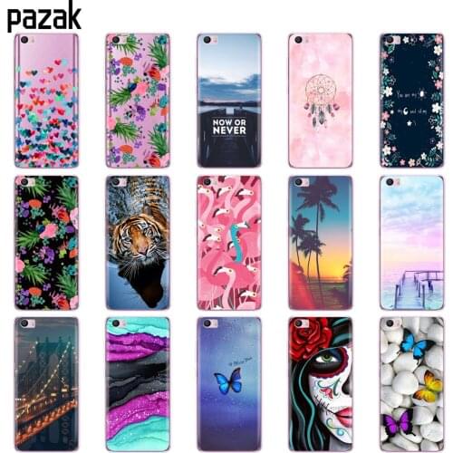 Silicone Case For Xiaomi Mi5s Mi 5s M5s Transparent Phone Cases Cover For Xiaomi mi5s mi 5s m5 s Soft TPU Painting cartoon coque