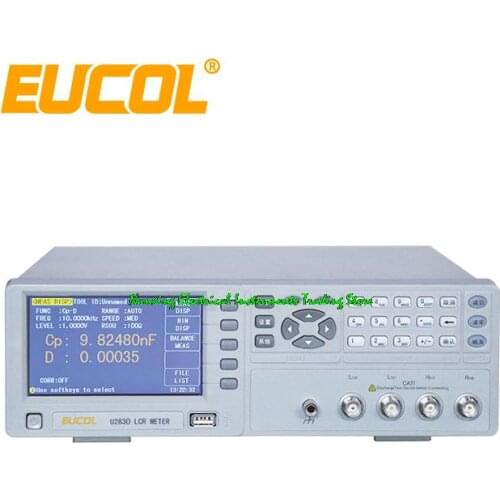 Fast arrival New Product U2830 Precision RLC Meter with 10kHz frequency ,Basic Accuracy:0.1%, six digits resolution